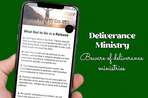 Deliverance Ministry Screen 2
