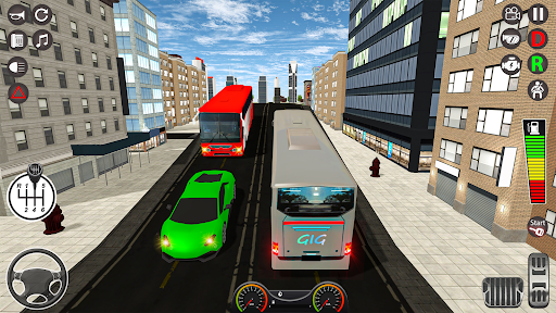 coach bus game :bus simulator Screen 2