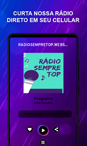 radiosempretop.websitenoar.net Screen 2