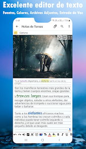 Screenshot 9 NOTAS DE TAREAS, Lista, Alarma android