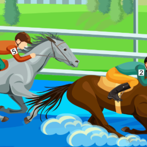 Crazy Horse Racing - Idle Game logo