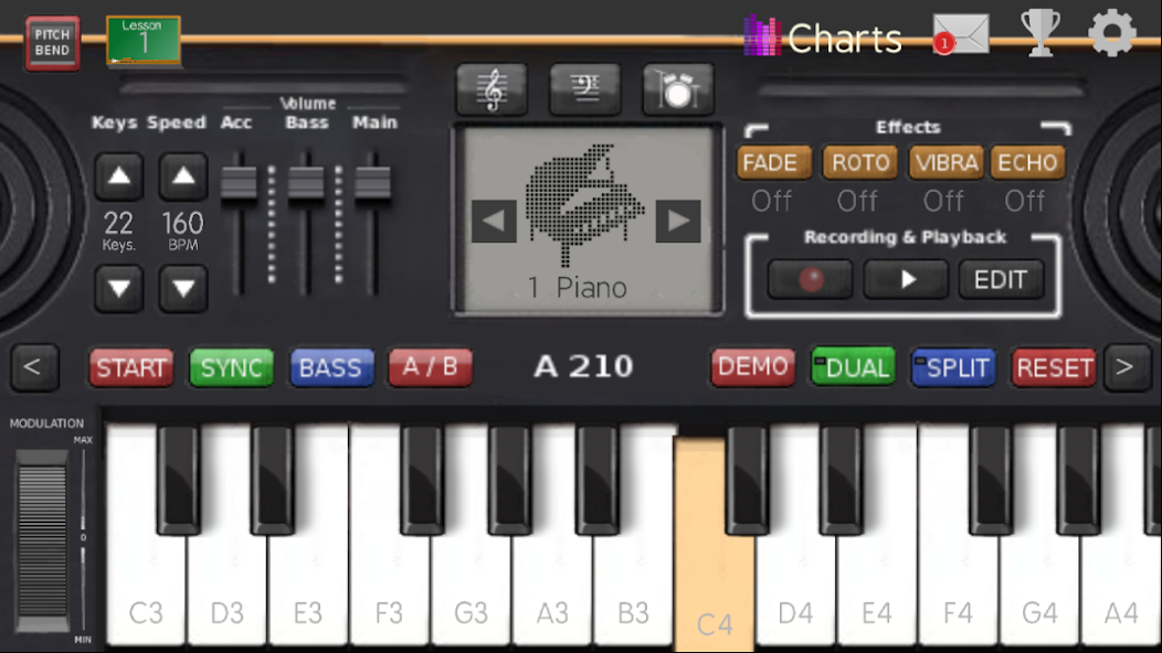 Music Keyboard Pro 10.4 APK + Mod (Paid for free / Free purchase) for Android