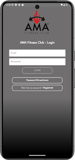 AMA Fitness Club Screen 3