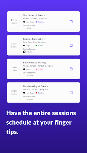 connexU Events Screen 2