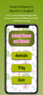 Animal Names - English