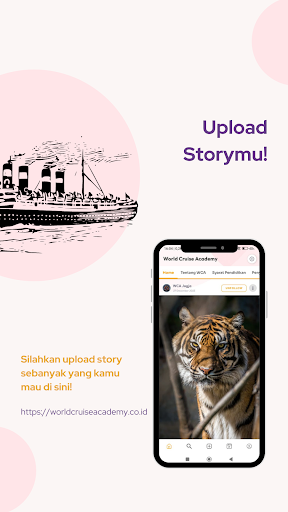 Android application World Cruise Academy screenshort