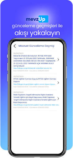 Mevzup - Mevzuat Takip Robotu Screen 2