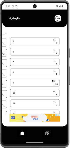 Student Screen 2