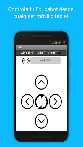 Android application Educabot - Control bluetooth screenshort