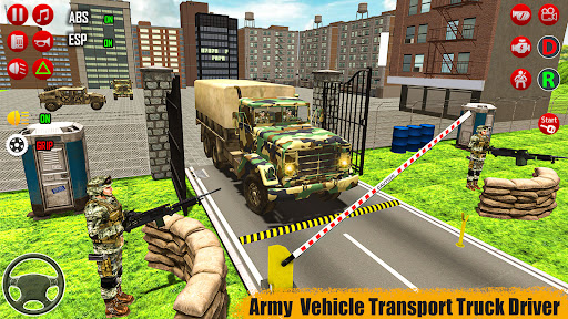 Army Truck Driving Army Games Screen 3
