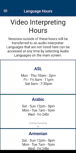 AMN Interpreting Screen 3
