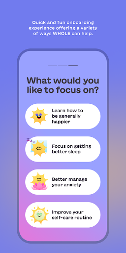 WHOLE: Boost Your Happiness Screen 2