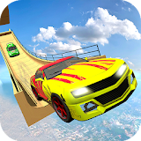 Impossible Mega Ramp Sports Car Stunt Drive icon