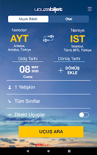Ucuzabilet - Flight Tickets Varies with device APK screenshots 9