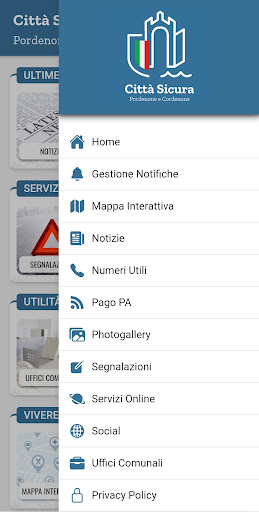Città Sicura Pordenone Screen 2