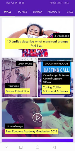 Android application SAUTIplus screenshort