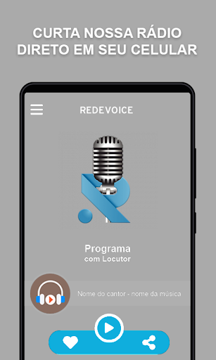 Android application Redevoice screenshort
