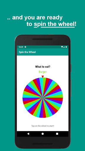 Spin the Wheel Screen 3