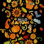 Cover Image of Herunterladen 4K Wallpaper HD - Hello Autumn Doodle 1.0.0 APK