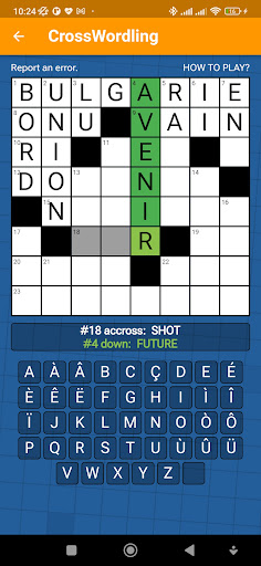CrossWordling Screen 3