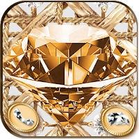 Golden, Diamond3D иконки тем фоновых HD