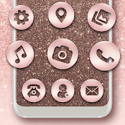 Glitter Launcher for Girls: Cute Launcher Themes
