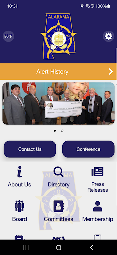 Android application AL Fraternal Order of Police screenshort