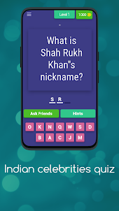 Indian celebrities quiz
