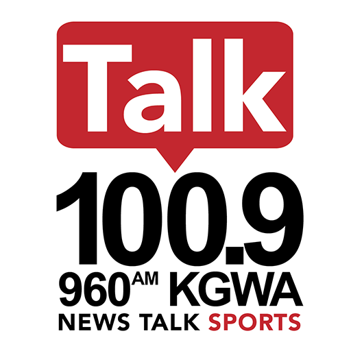 Talk 100.9 KGWA logo