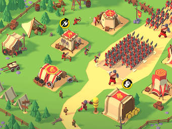 Idle Siege: War Tycoon Game