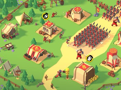Idle Siege: War Tycoon Game  screenshots 10