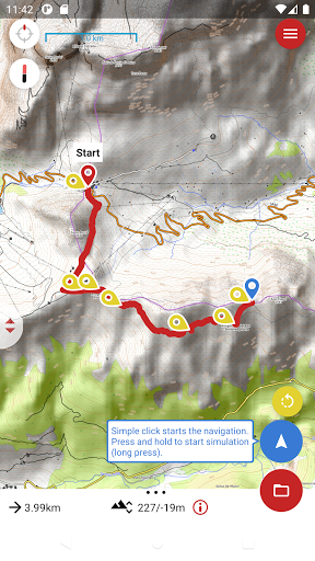 Routes Screen 2