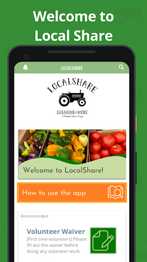 Android application LocalShareNJ screenshort