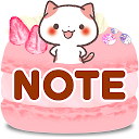 App herunterladen Cute Notepad "Kansai Cats" Installieren Sie Neueste APK Downloader