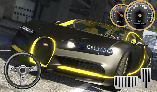 Drive & Parking Bugatti Chiron City Car apklade screenshots 1