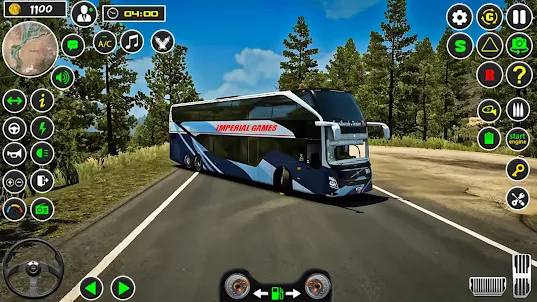 US City Passenger Coach Bus
