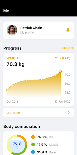 Focus Workout APP Screen 3