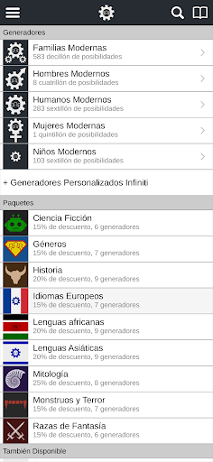 Vista previa de la aplicación