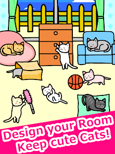 Life with Cats - relaxing game Varies with device APK screenshots 8