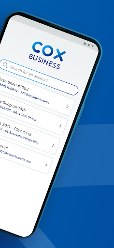 Cox Business MyAccount Screen 3