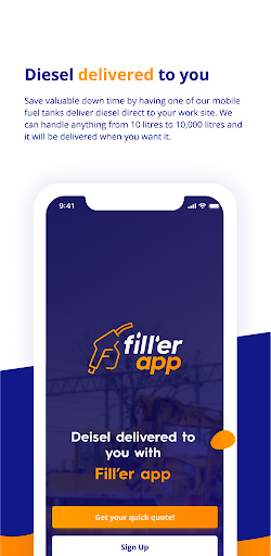 Filler App Screen 2