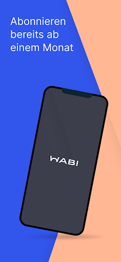 Android application WABI– Mein Auto Abo screenshort