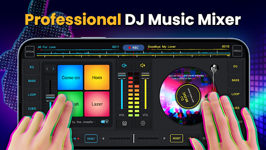 Pengaduk DJ - Mixer Musik DJ