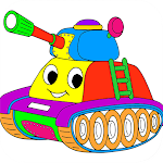 Cover Image of 下载 Military Vehicle Coloring Book 1.1 APK