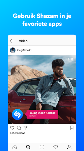 Shazam: muziek en concerten