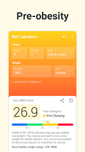 BMI Calculator 2.2.5 MOD APK [UNLOCKED] 5