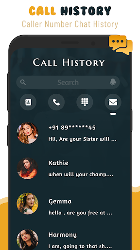 Call history  Any Numbers