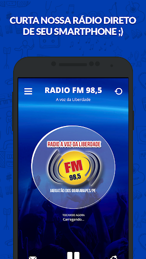 Android application Rádio FM A Voz da Liberdade - screenshort