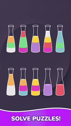 Water Sort - Color Puzzle Game Screen 2