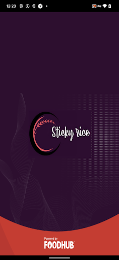 Android application Sticky Rice Restaurant screenshort